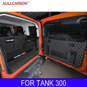 Кожаные прочные коврики для багажника для GWM Tank 300 2023 2024