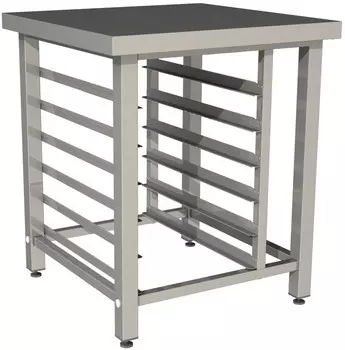 Подставка Restoinox ППКР-1-70/70 под пароконвектомат GN 2/3 (универсальная)
