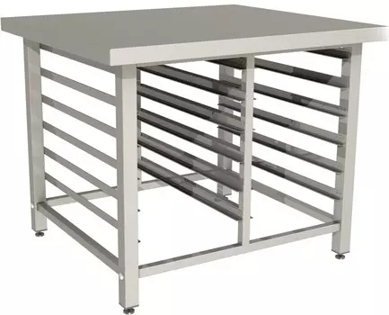 Подставка Restoinox ППКР-2-84/72 под пароконвектомат Rational scc 61/101