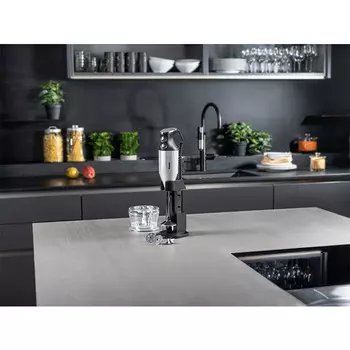 Погружной блендер Bamix M180 Deluxe Silver
