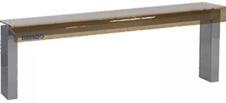 Полка Atesy Регата П-1-1370-02