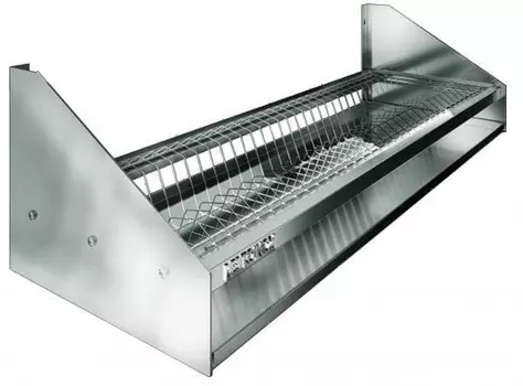 Полка навесная Restoinox ПНТ-1-7/3 для сушки тарелок