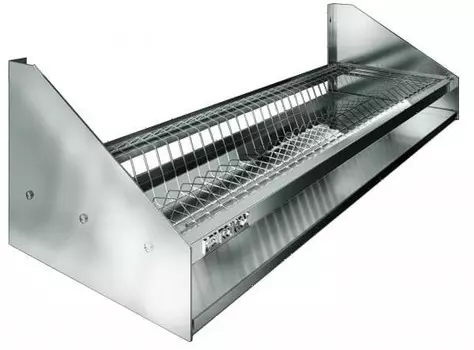 Полка навесная Restoinox ПНТ-1-8/3 для сушки тарелок