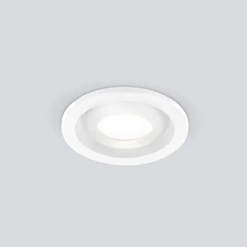 Точечный светильник круглый светодиодный 25022/LED Elektrostandard Luss 5W 4200K WH белый