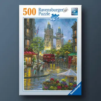 Живописный Лондон, 500 деталей, пазл Ravensburger, популярная корейская настольная игра