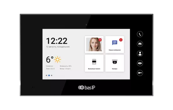Мониторы видеодомофонов BAS-IP