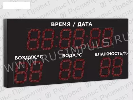 Метеотабло для бассейна РусИмпульс