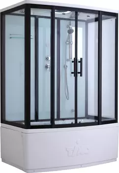 Душевой бокс Timo Standart T-6650 B профиль черный