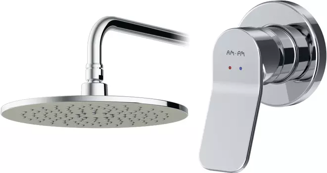 Душевой комплект AM.PM X-Joy FB85A2R010 С ВНУТРЕННЕЙ ЧАСТЬЮ, для душа
