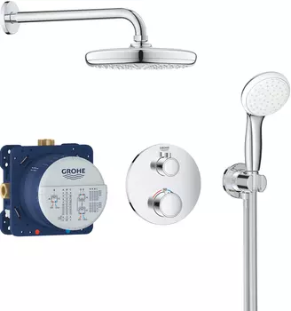 Душевой комплект Grohe Grohtherm 34727000 С ВНУТРЕННЕЙ ЧАСТЬЮ