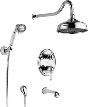 Душевой комплект Lemark Villa LM4822C С ВНУТРЕННЕЙ ЧАСТЬЮ