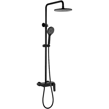 Душевой комплект RGW Shower Panels SP-33B черный матовый