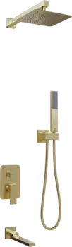 Душевой комплект RGW Shower Panels SP-56G С ВНУТРЕННЕЙ ЧАСТЬЮ, золото
