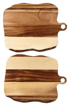 Блюдо деревянное 35х27см, двухстороннее, Churchill Buffet Wood ZCAWSQWB1