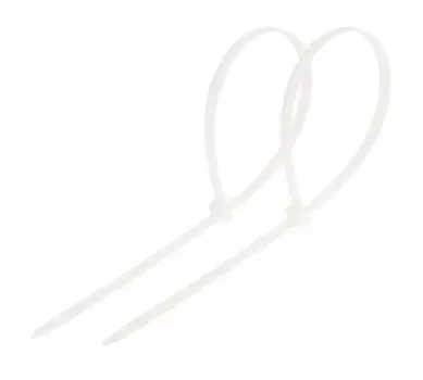 Стяжка Rexant, 5мм x 45см, 100шт., белый (07-0450-5)