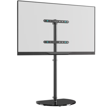 Стойка напольная для телевизоров ONKRON TS5060, 30"-60", VESA 100x100мм-400x400мм, поворотный, портрет-альбом, до 41 кг, черный (TS5060)