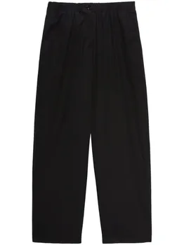 Прямые брюки MSGM, черный