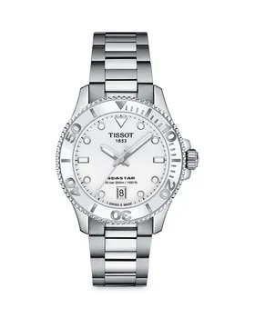 Часы Seastar 1000, 36 мм Tissot, цвет White