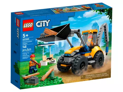 Конструктор LEGO City Строительный экскаватор (60385)