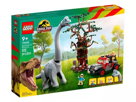 Конструктор Lego J.W. Открытие брахиозавра (76960)