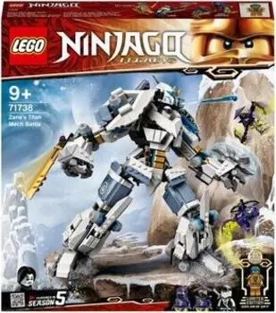 Конструктор Lego Ninjago Zanes Titan Mech Battle (840дет.) (71738)