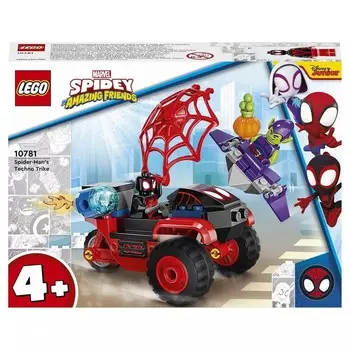 Конструктор LEGO Spiderman Майлз Моралес: техно-трайк Человека-Паука (10781)