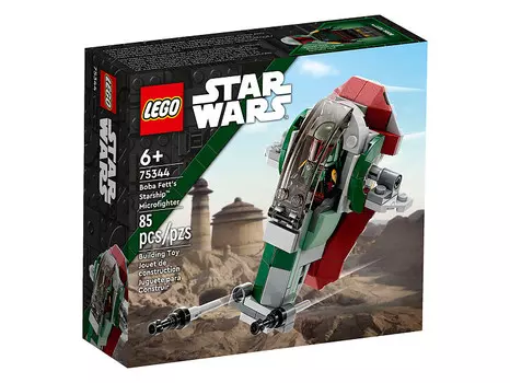 Конструктор Lego Star Wars Микроистребитель Звездный корабль Бобы Фетта (75344)