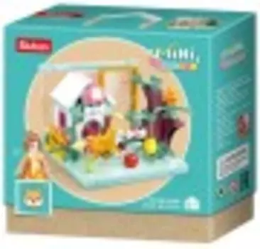 Конструктор Sluban MINI Handcraft. Домик для собачки 100 дет. (M38-B0919A ПП-00149294)