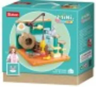 Конструктор Sluban MINI Handcraft.Кошачья площадка 109 дет. (M38-B0919C 149296)