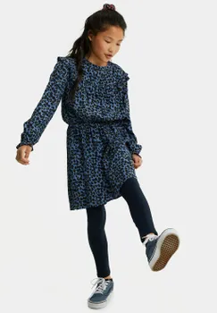 Леггинсы WE Fashion, Брюки WE Fashion, пестрый темно-синий