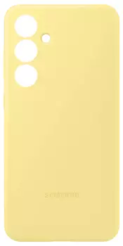 Клип-кейс Samsung Silicone Case S24 FE Жёлтый