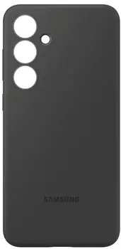 Клип-кейс Samsung Silicone Case S24 FE Чёрный