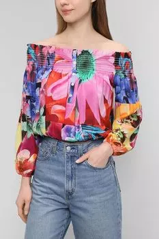 Блуза с цветочным принтом Desigual