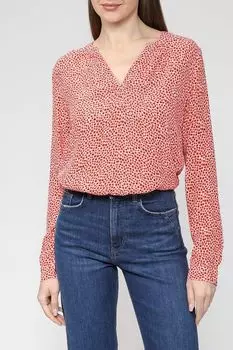 Блуза с мелким принтом Esprit Casual