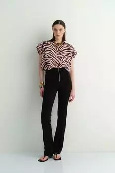 Блуза с принтом LAROOM
