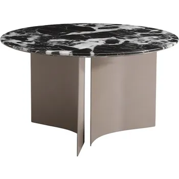 Стол журнальный черный d70*40см Garda Decor арт.57EL-10311