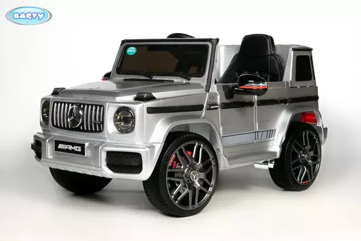 Детский электромобиль Barty Mercedes-Benz AMG G63 ВВН-0002, серый глянец