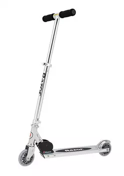 Детский двухколёсный самокат RAZOR A125 German Standart, чёрный, 084005