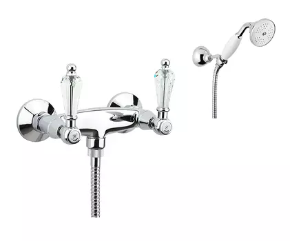 Смеситель Fiore Gioielli (Swarovski®) 08CR0602 для душа
