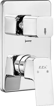 Смеситель E.C.A. Tiera 102167305EX-K для ванны с душем, хром