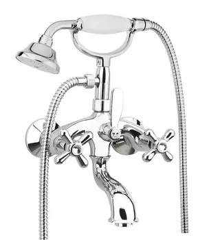 Смеситель Fiore Margot Sky Swarovski 01CR0600 для ванны с душем