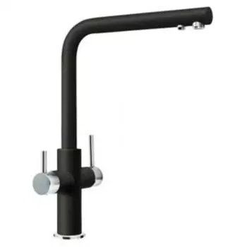 Смеситель Franke Neptune Clear Water 115.0370.694 для кухонной мойки, оникс
