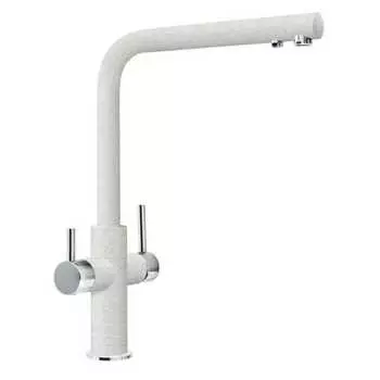 Смеситель Franke Neptune Clear Water 115.0370.703 для кухонной мойки, белый