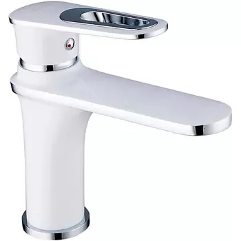 Смеситель Frap H49 F1049 для раковины белый, хром
