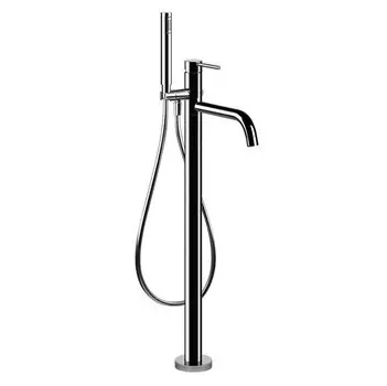 Смеситель Gessi Emporio Via Tortona 24943#031 для ванны с душем, напольный, хром