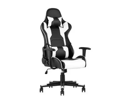 Кресло игровое TopChairs Diablo белое