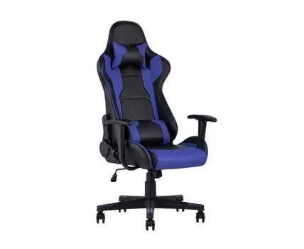 Кресло игровое TopChairs Diablo синее