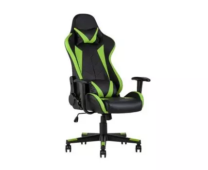 Кресло игровое TopChairs Gallardo зеленое