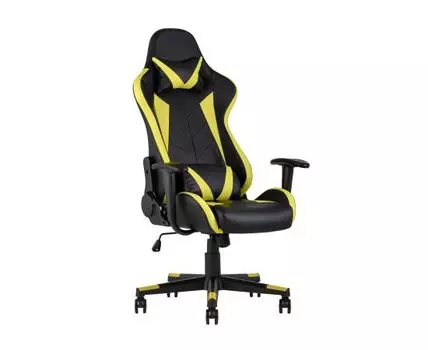 Кресло игровое TopChairs Gallardo желтое