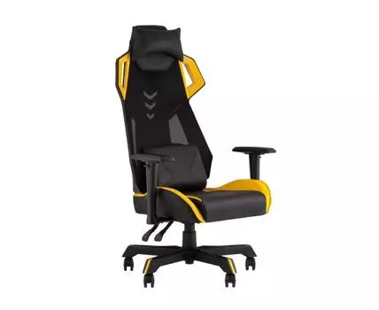Кресло игровое TopChairs Рэтчэт желтый